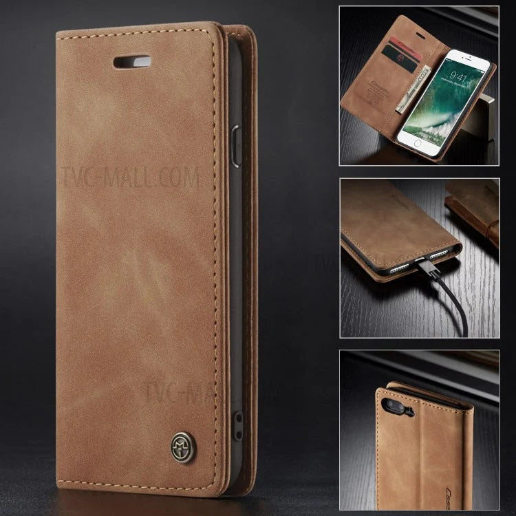 iPhone Premium Flip Book Case – High Quality Leather Wallet Design