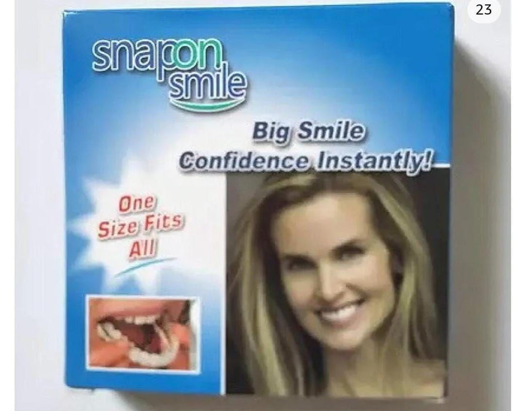 Snap On Smile Veneers – Instant Fake Teeth Kit for Men & Women | Moldable Cosmetic Teeth