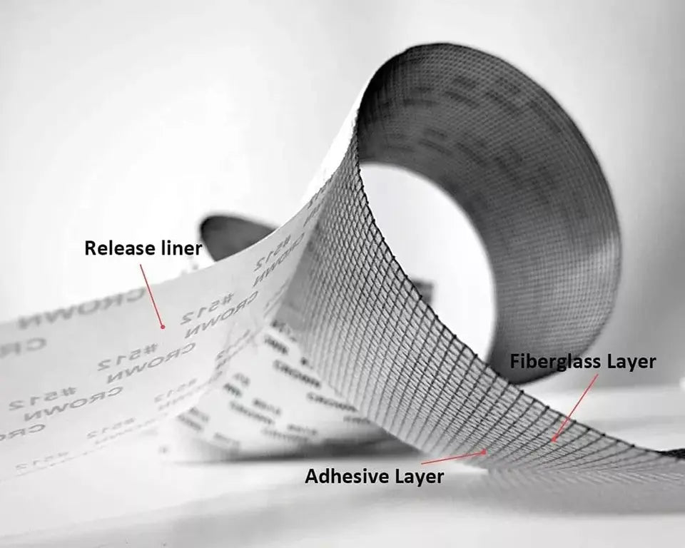 Window Screen Repair Mesh Tape Roll 2M – Strong Anti-Insect Patch for Easy Fix