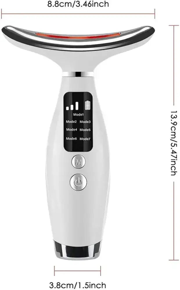 LED Face Lifting Machine – 7 Color Neck & Face Massager with 7 Modes & 3 Levels
