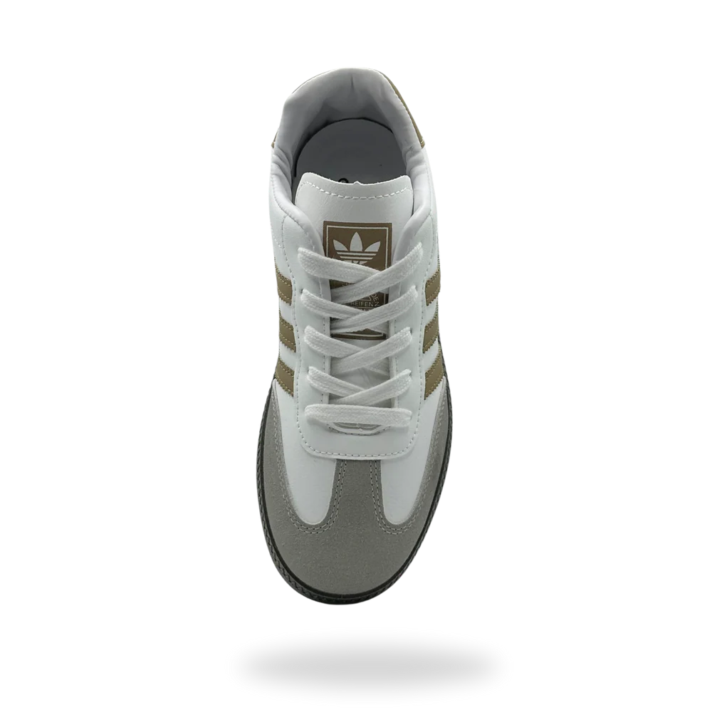 Adidas Samba White & Brown Unisex Sneakers – Classic Street Style Shoes