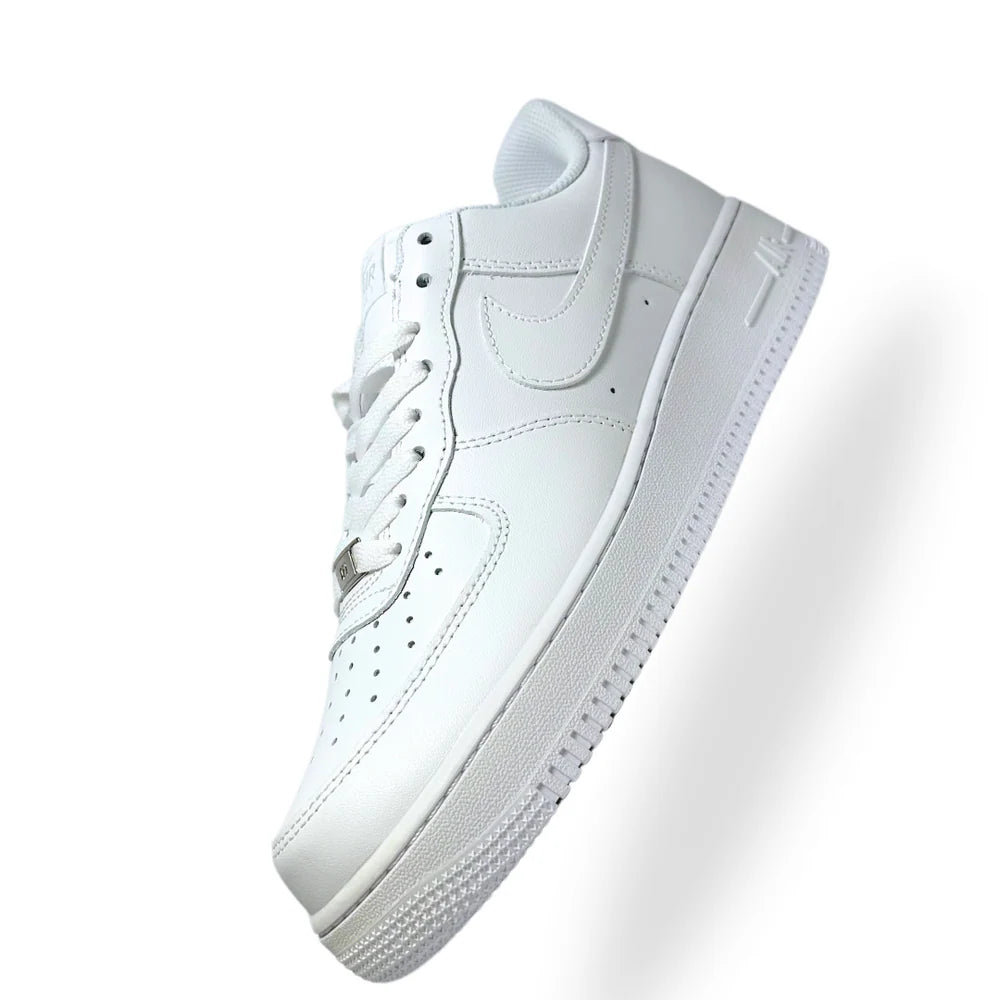 White Air Force 1 Shoes for Men & Women – Trendy Casual Sneakers