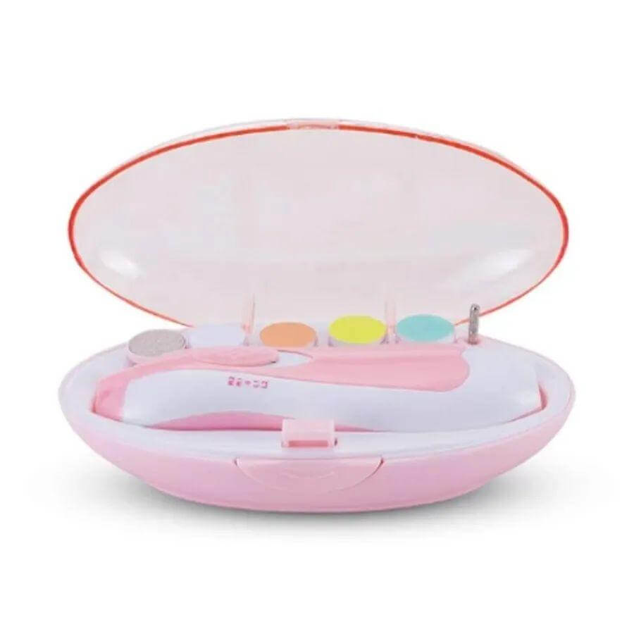 6 in 1 Electric Baby Nail Grinder – Safe Nail Trimmer for Newborns & Kids
