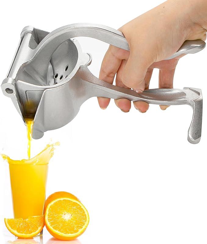 Premium Hand Press Fruit Juicer – Durable Alloy Lemon Squeezer for Fresh Citrus Juice