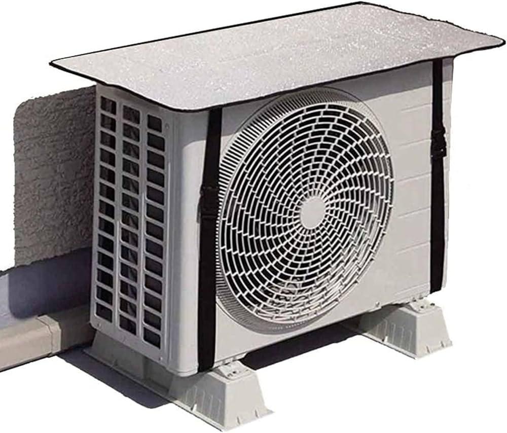 AC Outdoor Unit Cover – Heat Insulation Sun Shade Protector Dustproof & Waterproof
