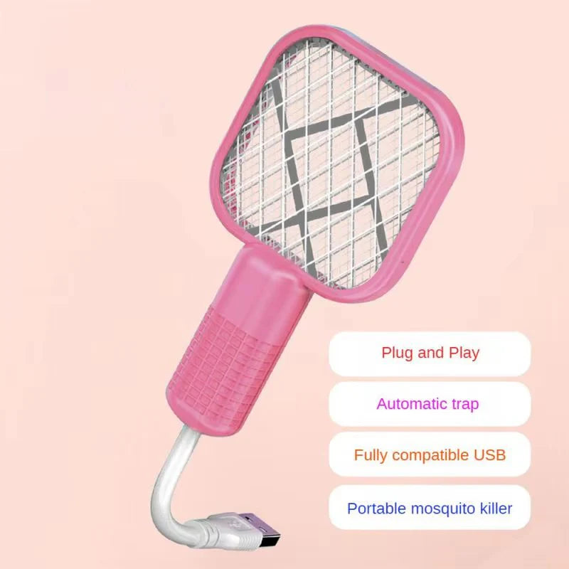 UV Mosquito Killer Racket – Rechargeable Electric Bug Zapper for Home & Outdoor