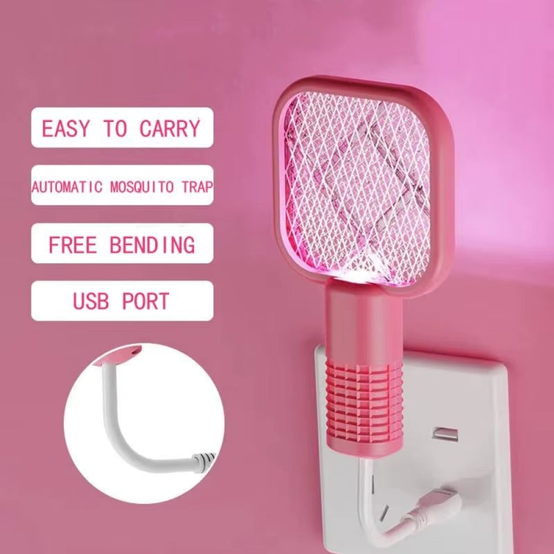 UV Mosquito Killer Racket – Rechargeable Electric Bug Zapper for Home & Outdoor