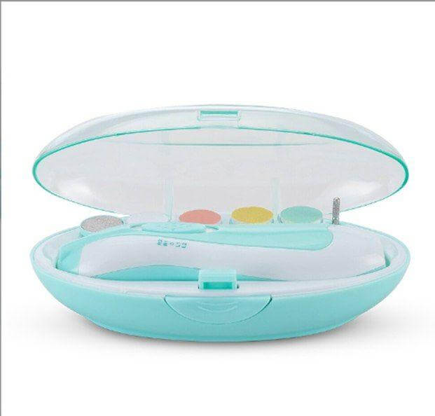 6 in 1 Electric Baby Nail Grinder – Safe Nail Trimmer for Newborns & Kids