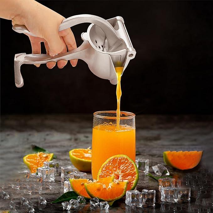 Premium Hand Press Fruit Juicer – Durable Alloy Lemon Squeezer for Fresh Citrus Juice