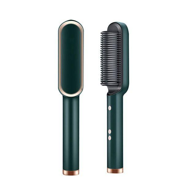 909 Hair Straightener Brush for Girls – Electric Hair Styling Comb Brush Multi Color