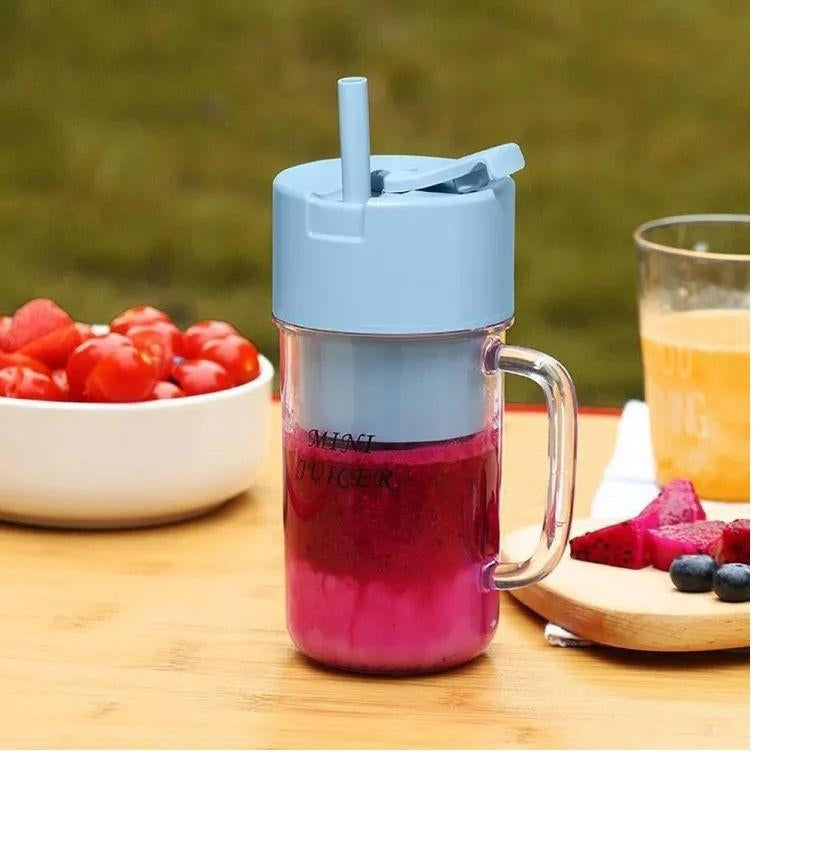 Portable USB Juicer Blender 500ml – Rechargeable Smoothie Maker Cup