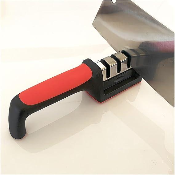Household Knife Sharpener – 3 Section Professional Diamond Blade Sharpening Tool