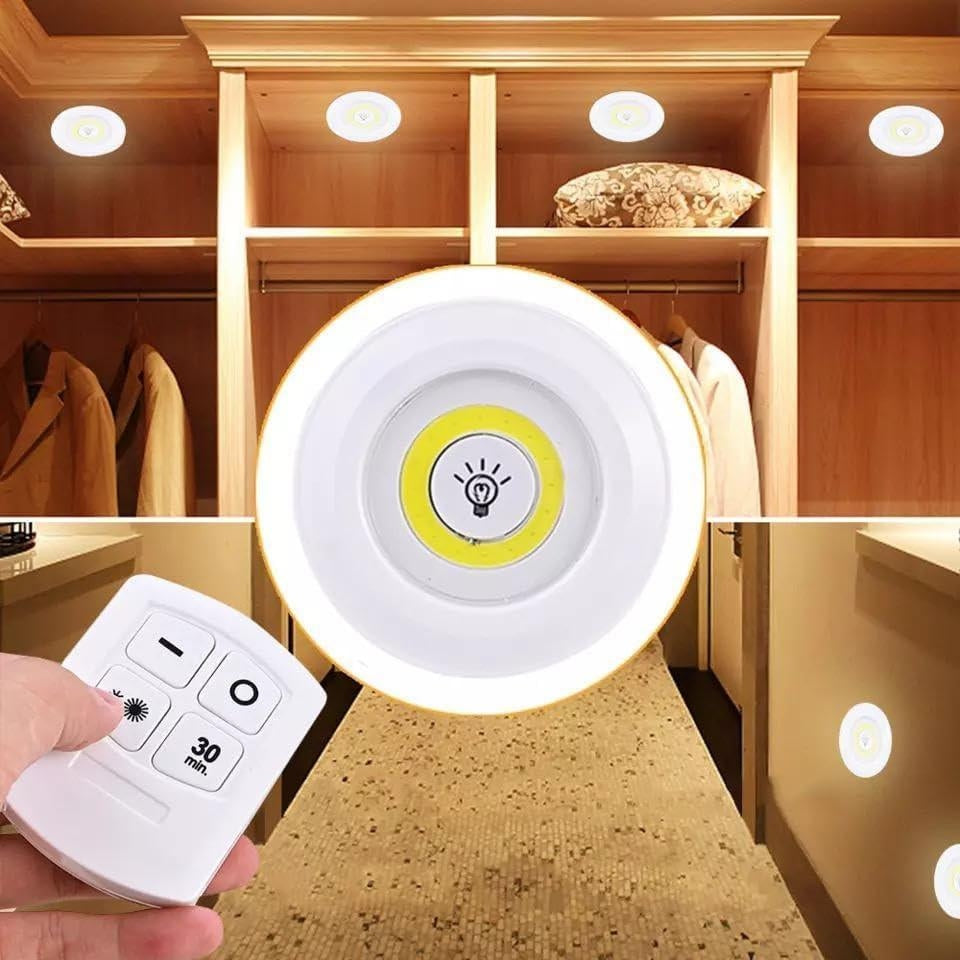 3 Tap LED Lights with Remote – Wireless Stick Lights for Home