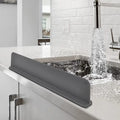 Silicone Kitchen Sink Splash Guard – Anti Water Splash Baffle for Sink Protection