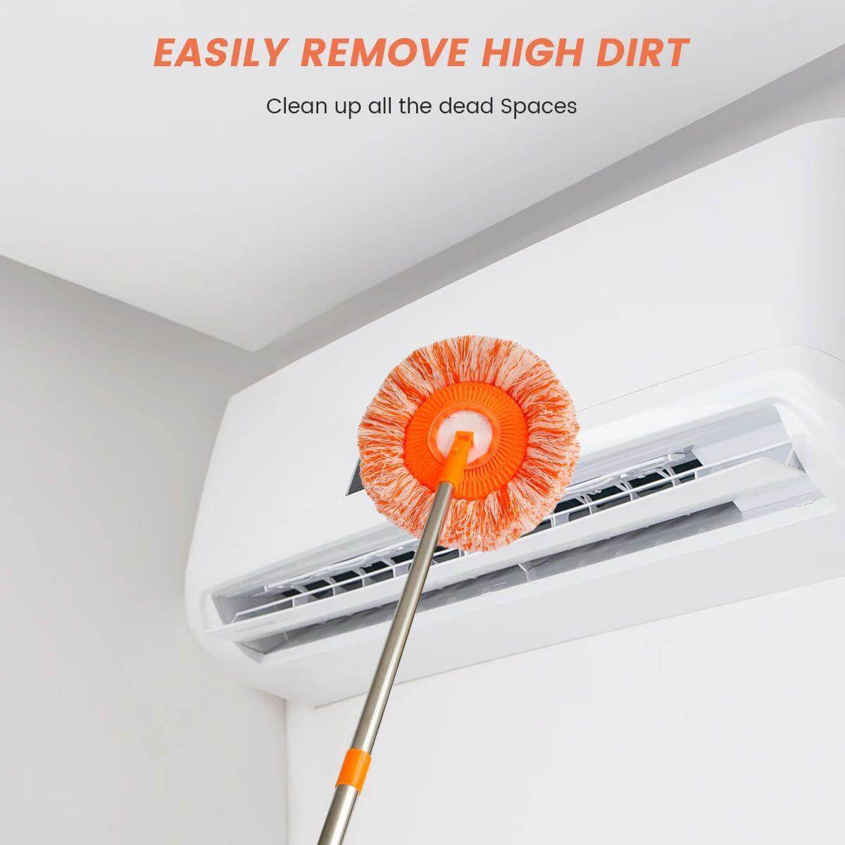 360° Rotatable Microfiber Mop – Multi Surface Cleaning Tool for Floor, Wall & Windows