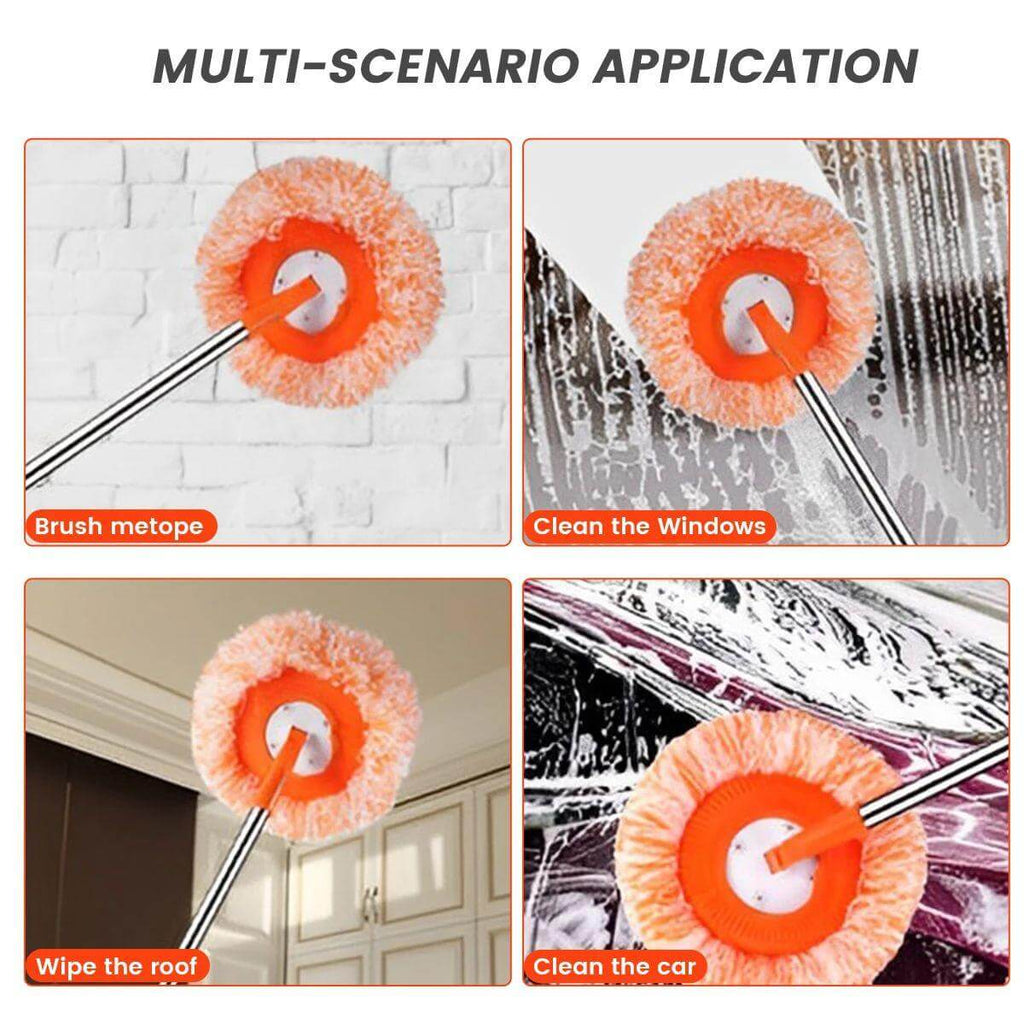 360° Rotatable Microfiber Mop – Multi Surface Cleaning Tool for Floor, Wall & Windows