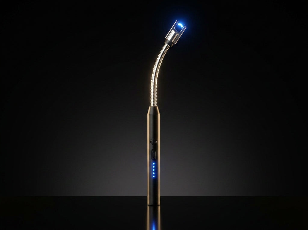 USB Electric Lighter – Windproof Rechargeable Flame-Free Lighter