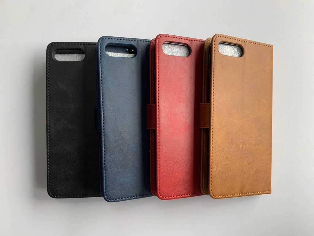 iPhone Premium Flip Book Case – High Quality Leather Wallet Design