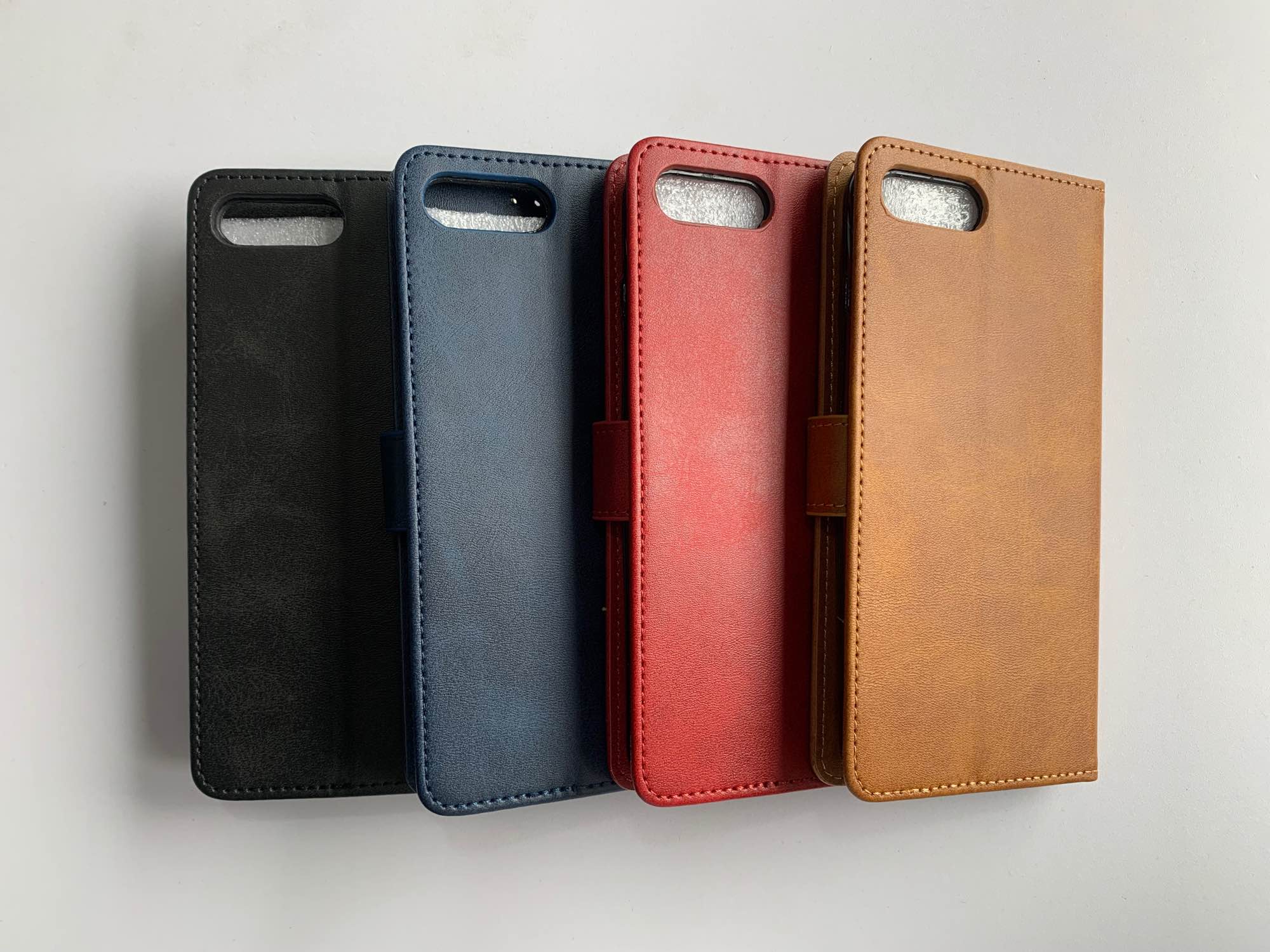 iPhone Premium Flip Book Case – High Quality Leather Wallet Design