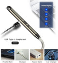 USB Electric Lighter – Windproof Rechargeable Flame-Free Lighter