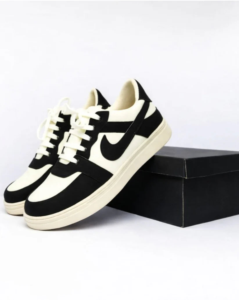 Classic Black Sneakers for Men | Premium Casual Footwear