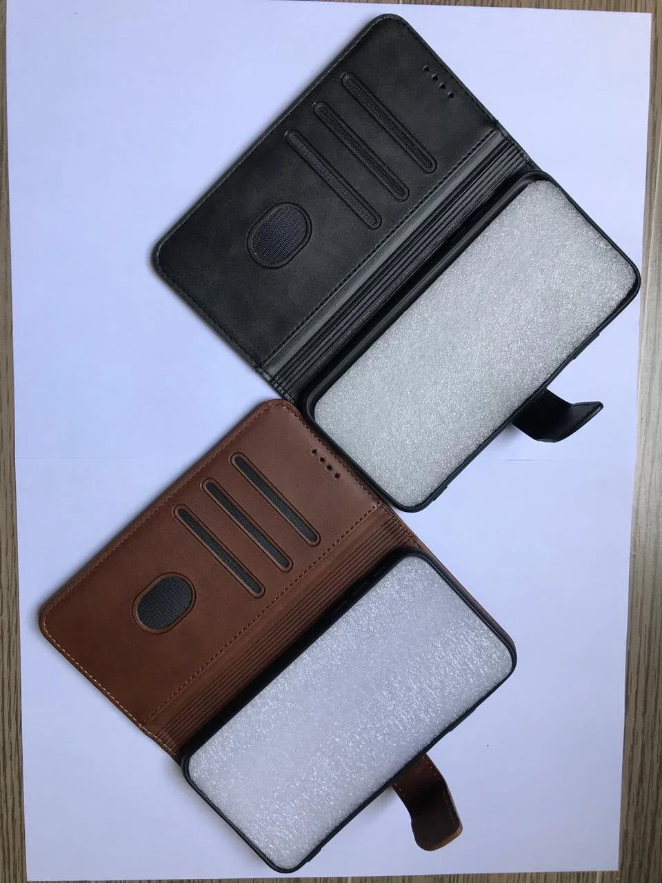 iPhone Premium Flip Book Case – High Quality Leather Wallet Design