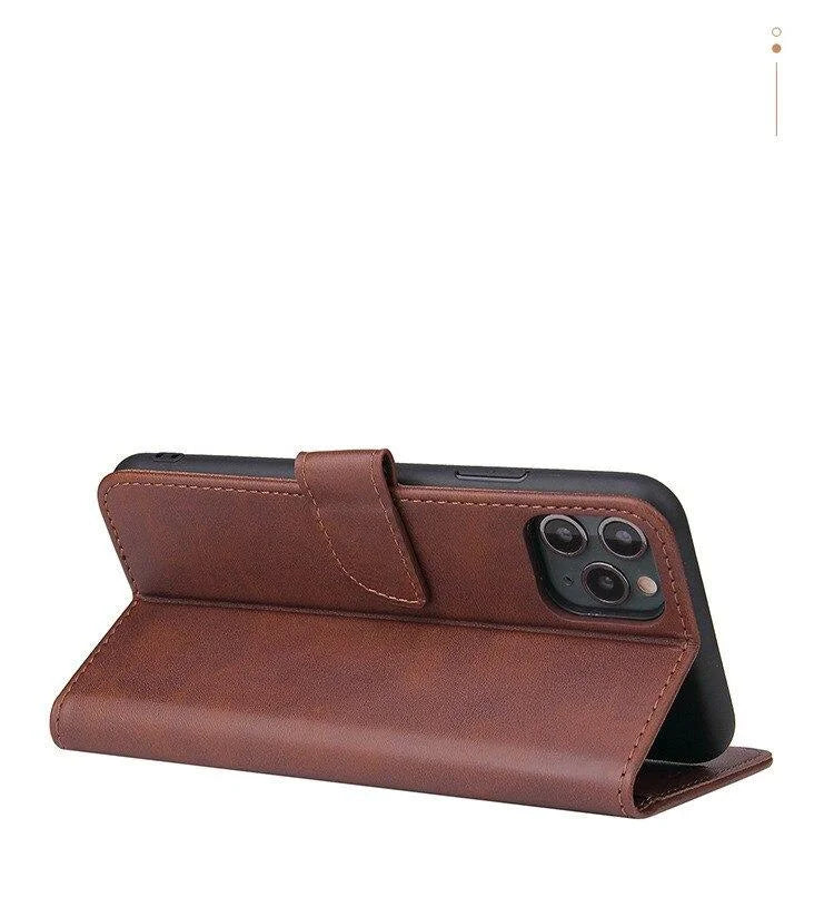 iPhone Premium Flip Book Case – High Quality Leather Wallet Design