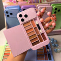 Fashion Phone Shape Eyeshadow Palette – iPhone 17 Pro Max Style Makeup Kit