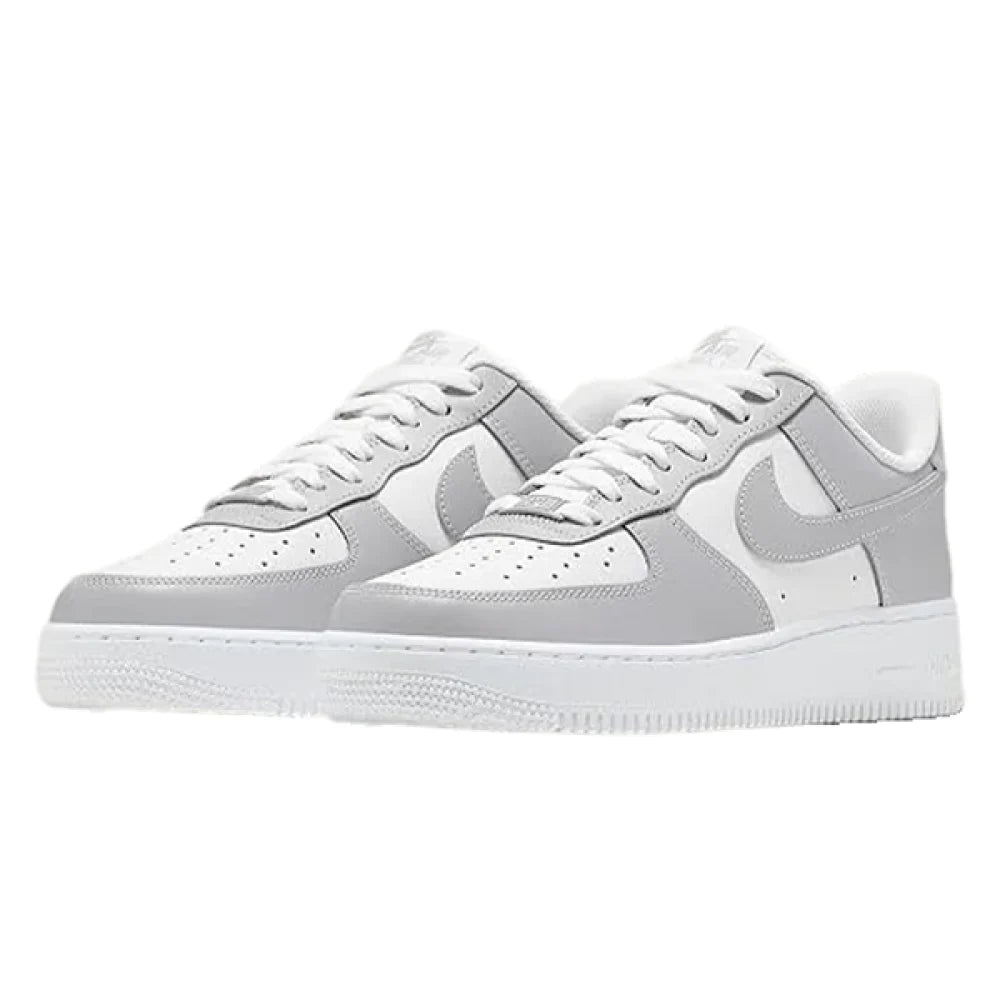 Nike Air Force 1 Low Unisex Shoe - Grey and White