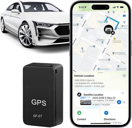 Mini GPS Tracker – Real-Time Car & Bike Tracking Device (Compact & Powerful)